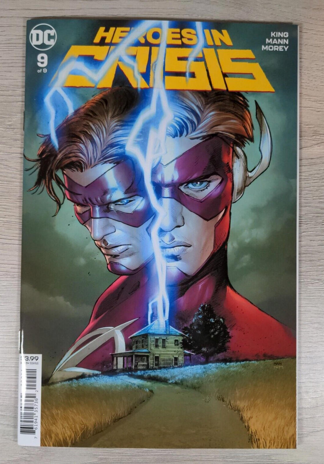 DC Comics  Heroes In Crisis  Issue No 9 2019 King Mann Morey - Retrorama UK