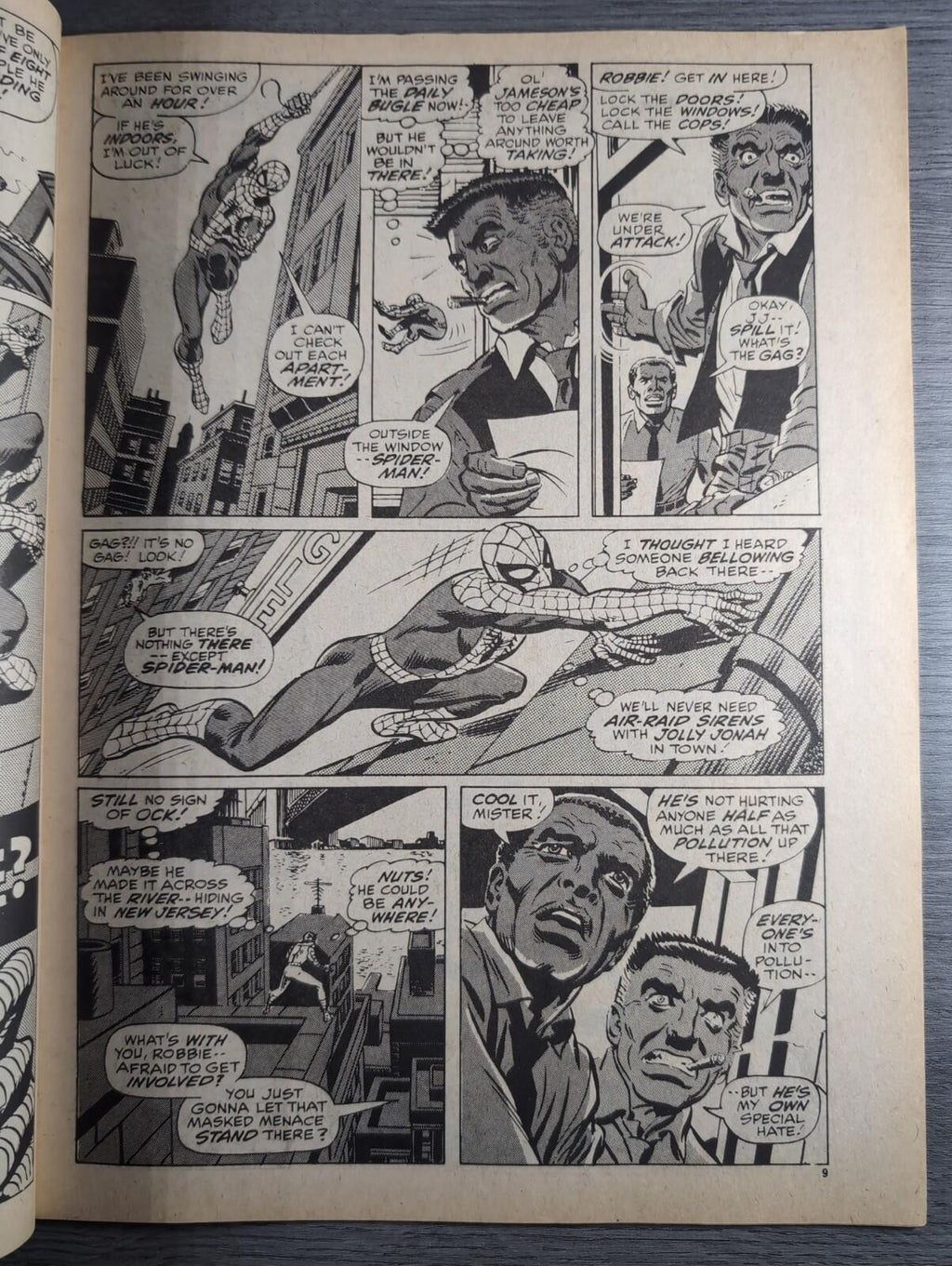 Spider-Man Comics Weekly No 115 Marvel Comics UK 25th April 1975 Vintage Comic