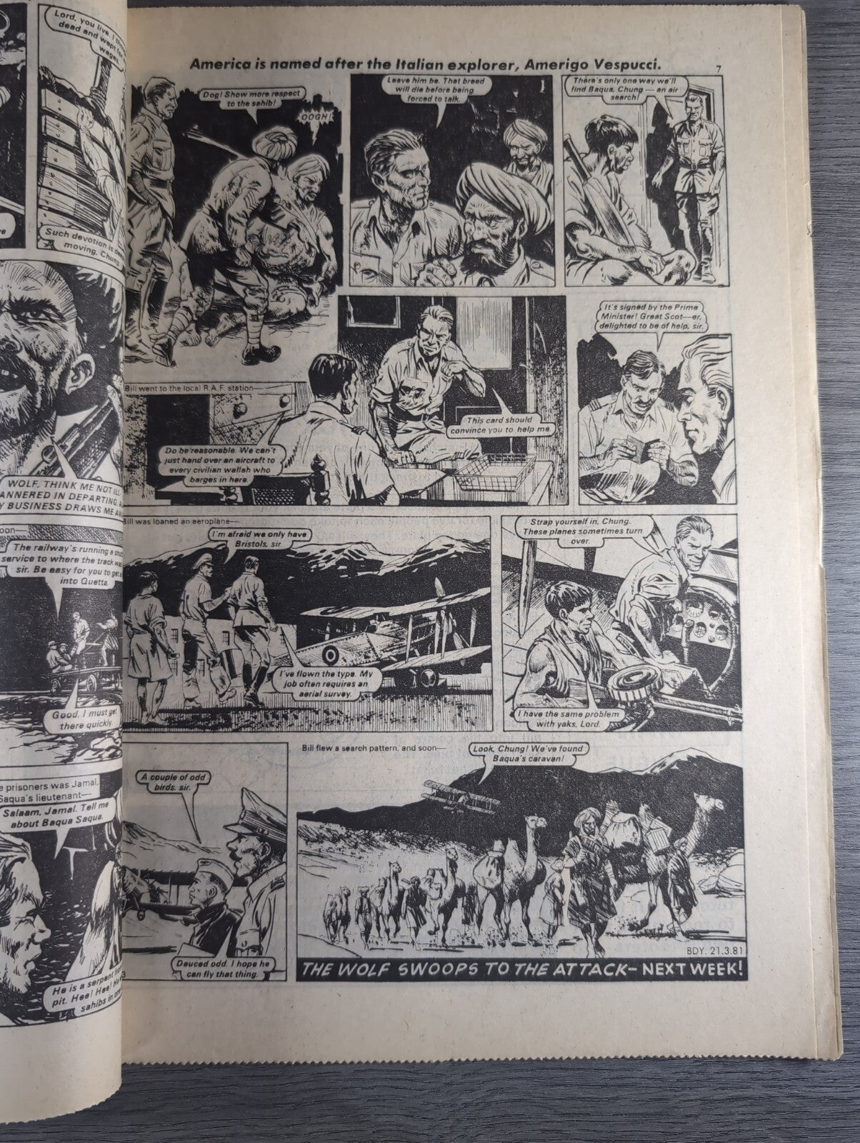 Buddy Comic Issue No 6 21st March 1981 Vintage Retro Comic