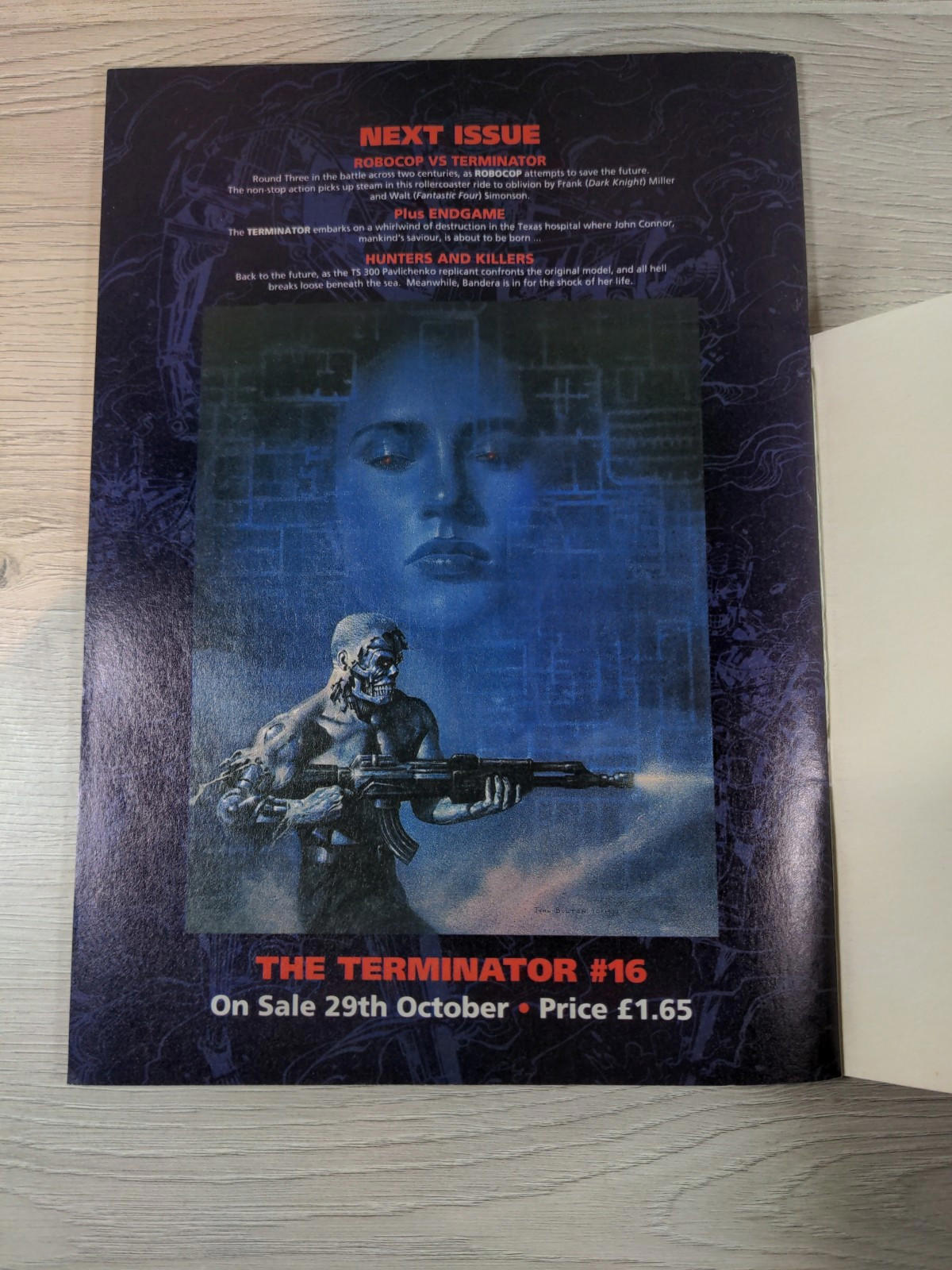 Robocop Versus The Terminator Issue 15 October 1992 Dark Horse Comics - Retrorama UK
