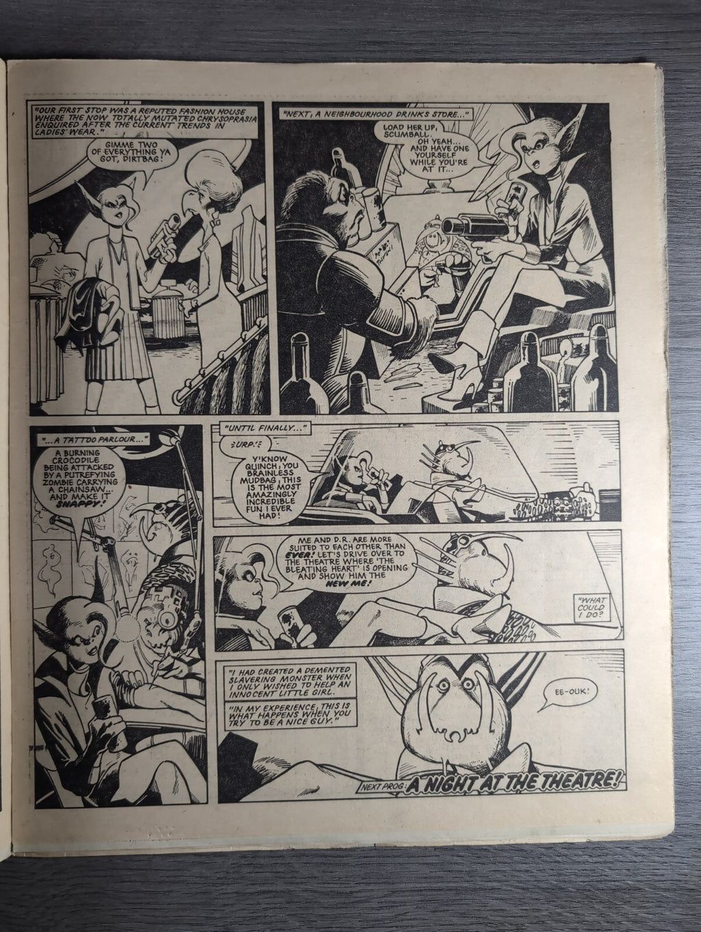 2000AD Prog 353 Featuring Judge Dredd Comic 28th Jan 1984 Vintage Retro Comic