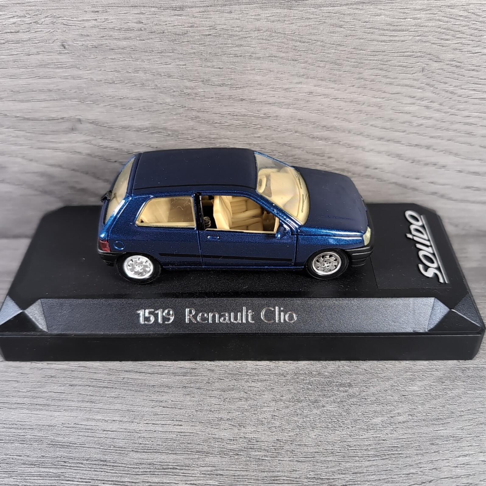 Solido 1519 Renault Clio 1:43 Scale Diecast Model Car