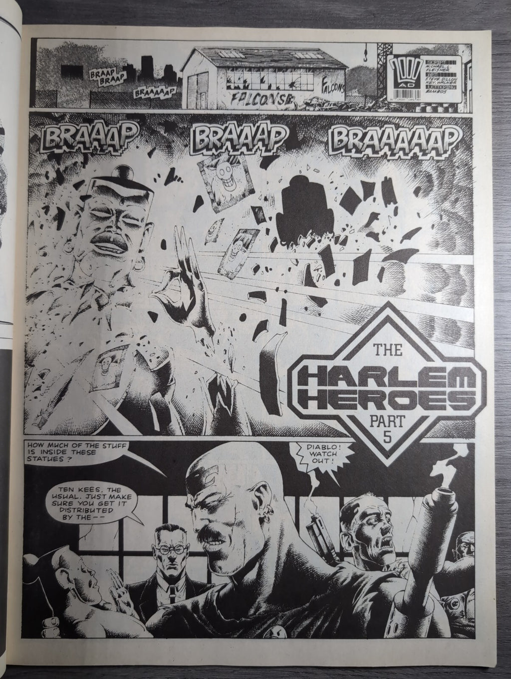 2000AD Prog 675 Featuring Judge Dredd Comic 21st April 1990 Vintage Retro Comic