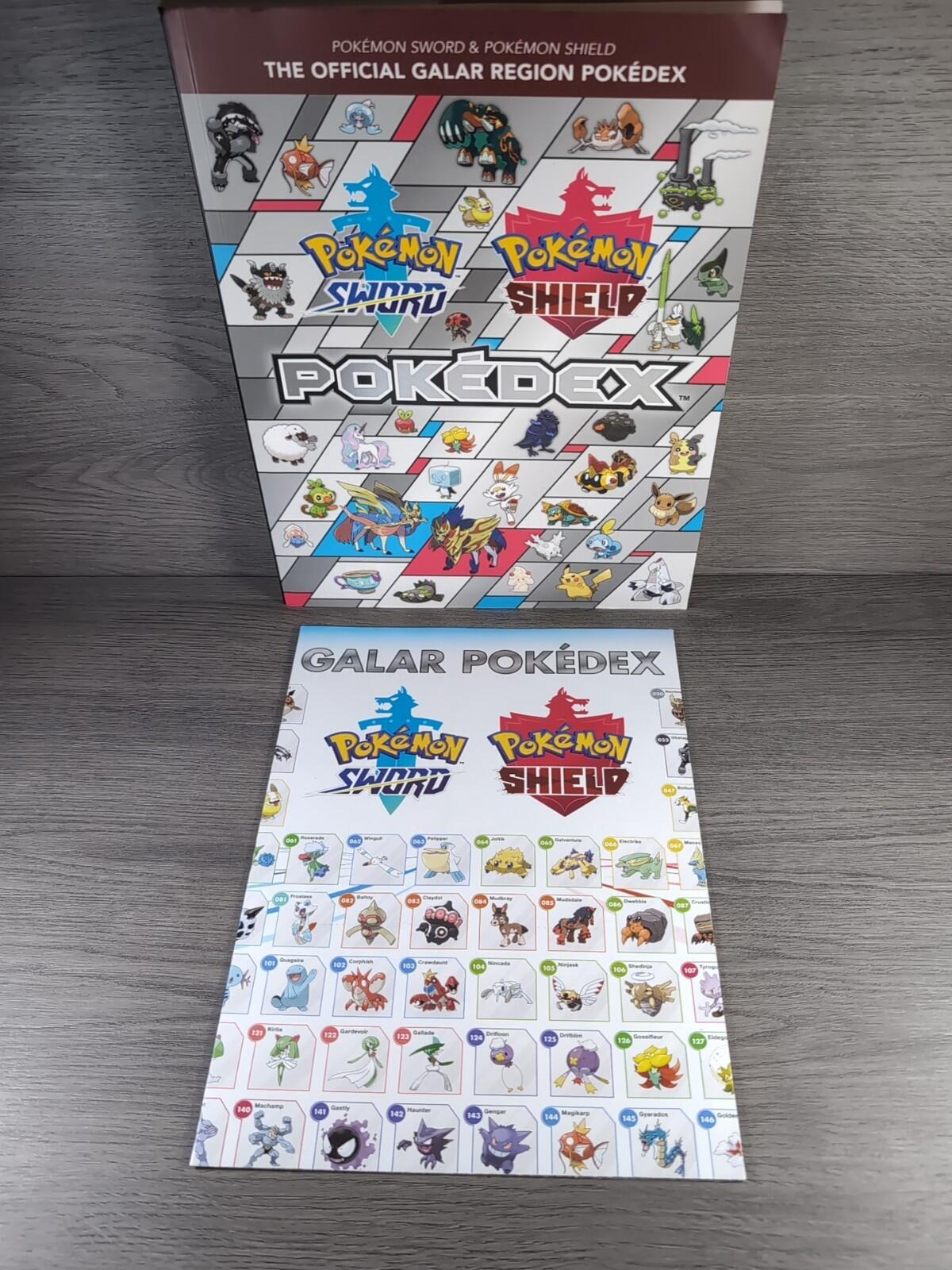 Pokémon Sword and Pokémon Shield: The Official Galar Region Pokédex Guide Book
