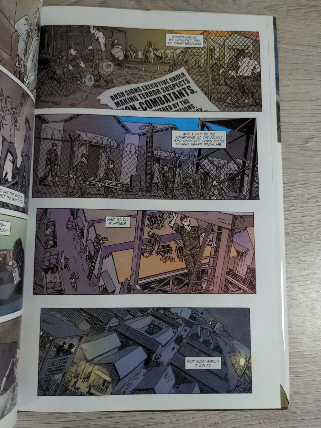 Vertigo Comics Aaron And Ahmed by Jay Cantor  Hardcover Graphic Novel 2011