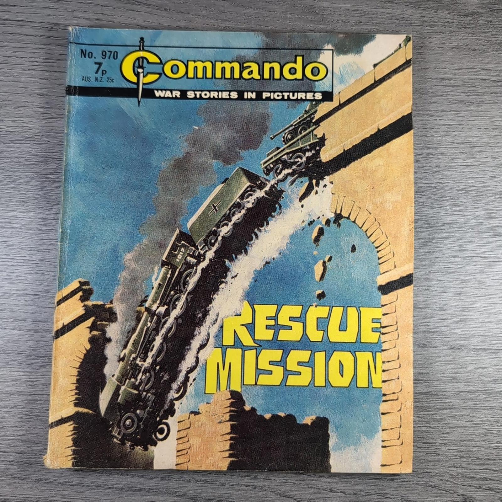 Commando Comic Issue Number 970 Rescue Mission
