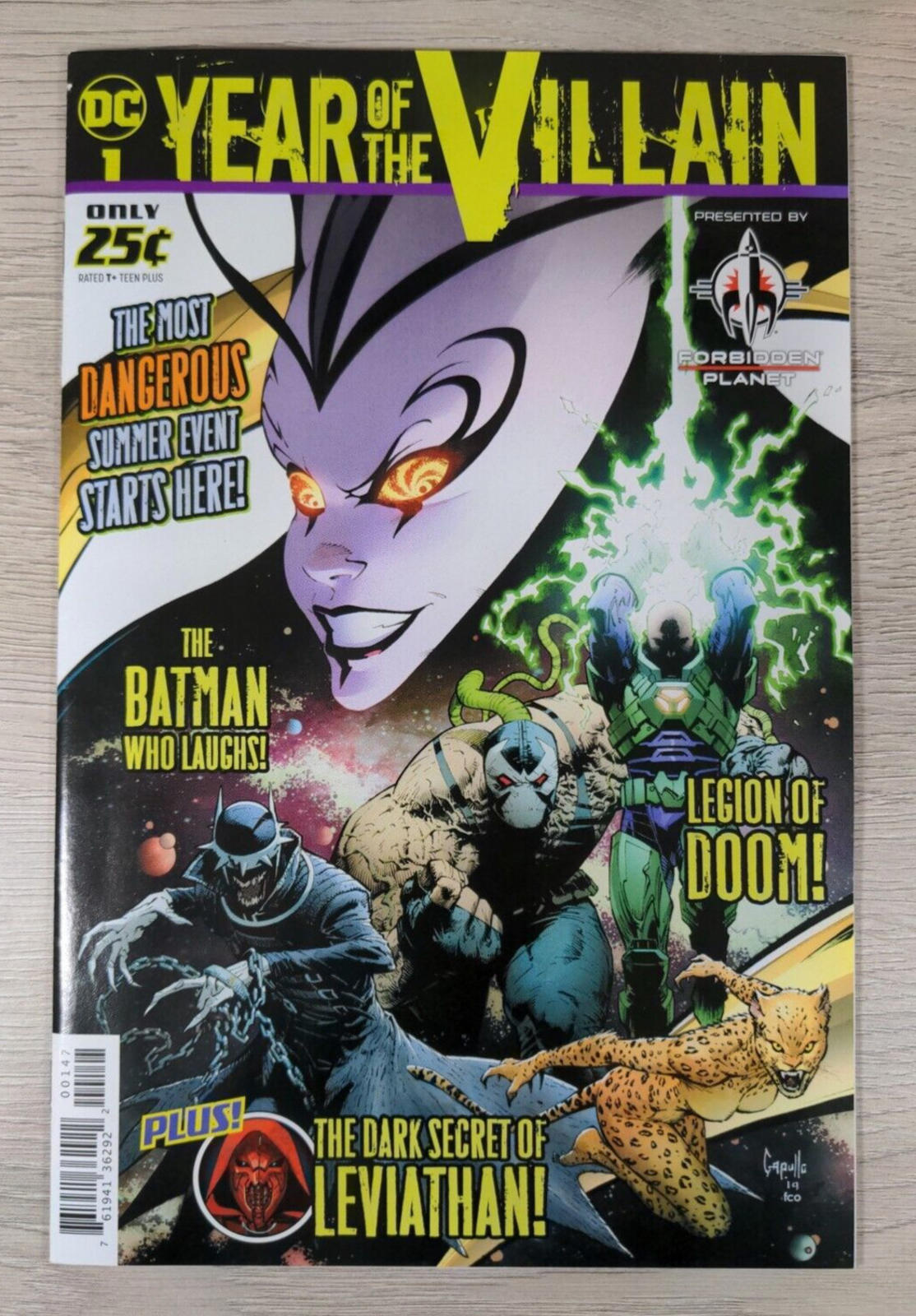 DC Comics Issue 1  Forbidden Planet Year Of The Villain July 2019 - Retrorama UK