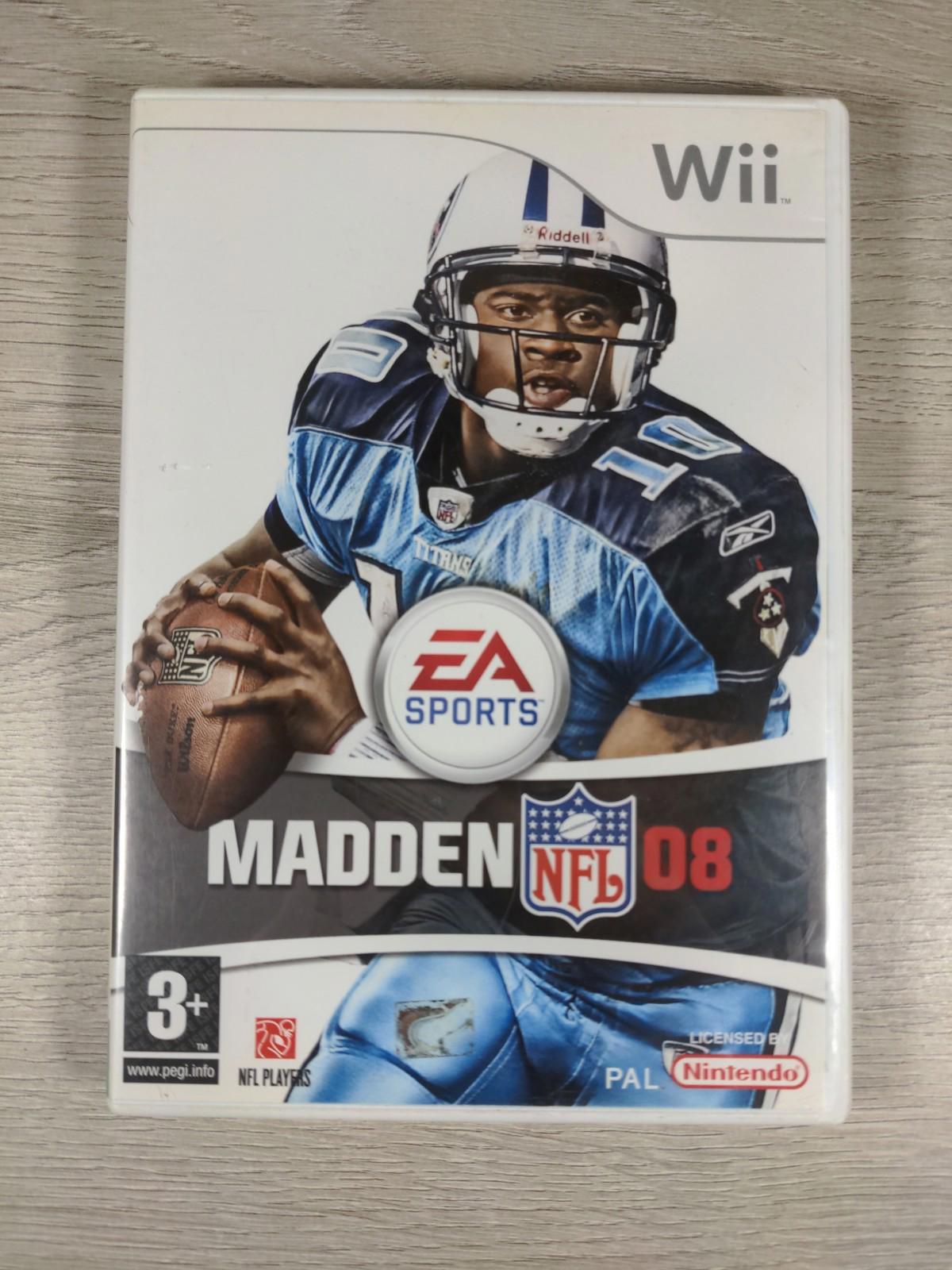 Madden NFL 08 Nintendo Wii Game American Football EA Sports