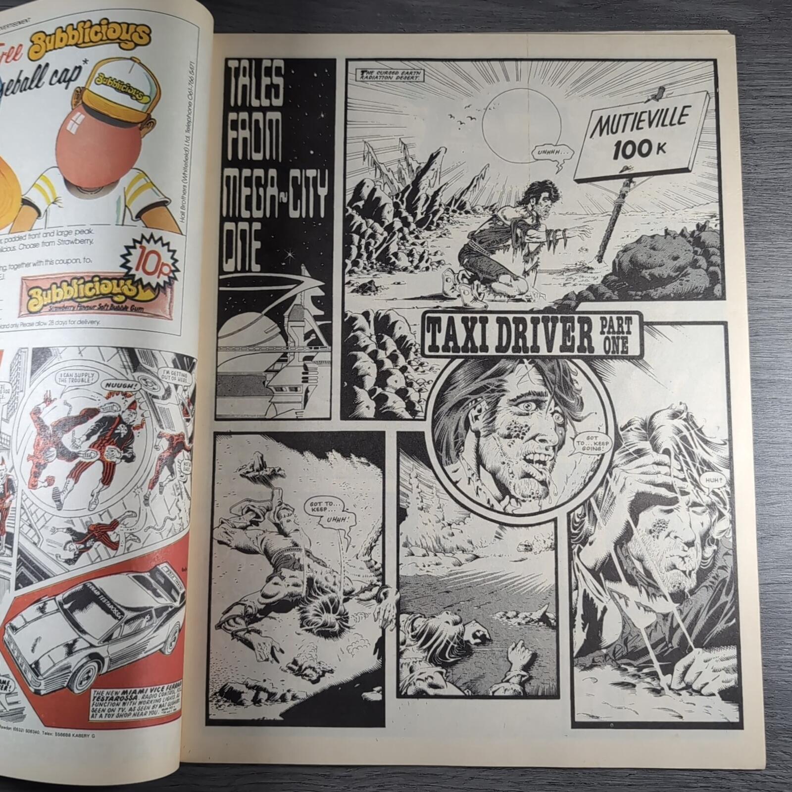 2000AD Prog 532 Featuring Judge Dredd 25th July 1987 Vintage Comic