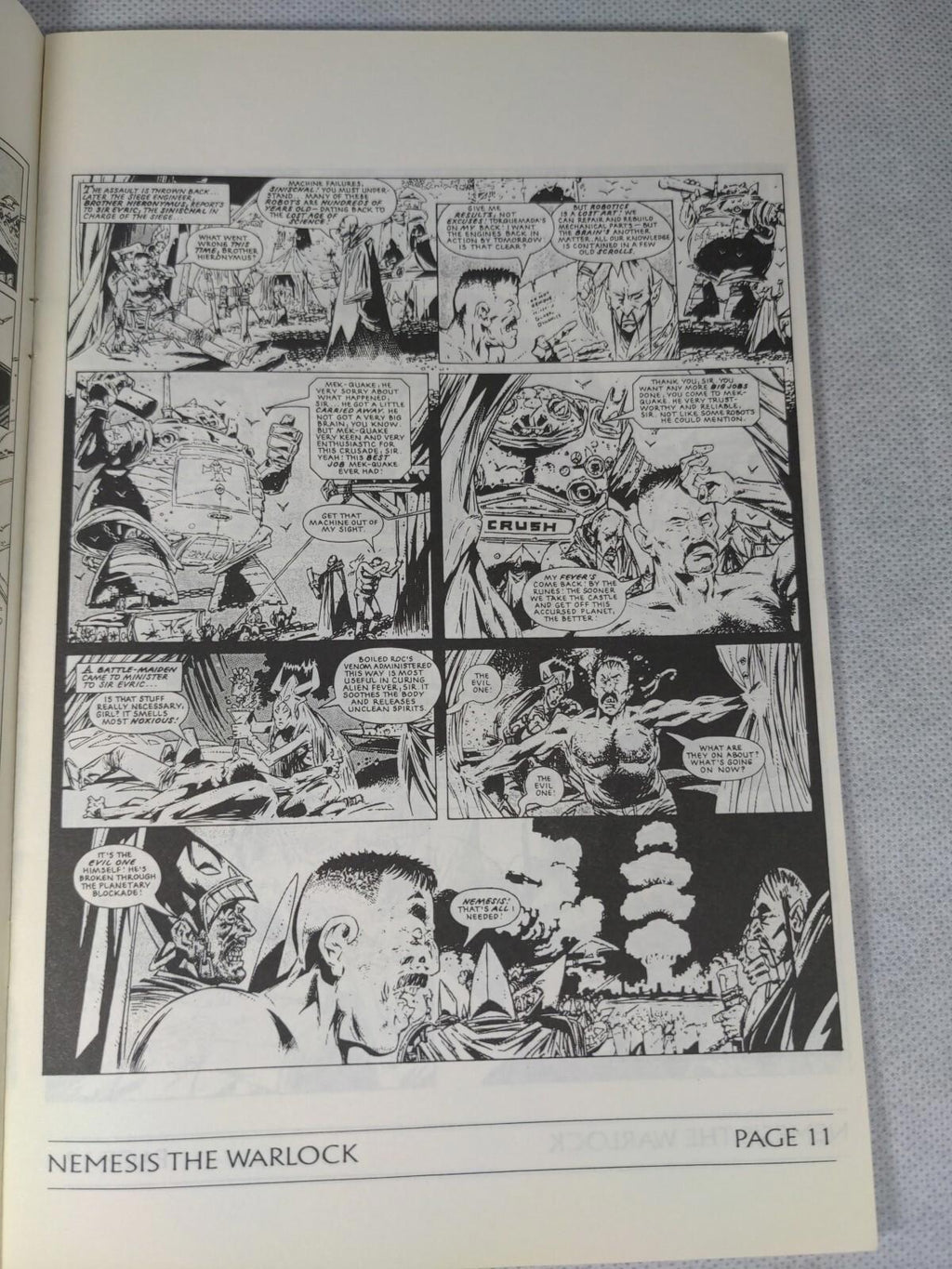 Nemesis The Warlock #4 Fleetway Quality Comics Alien Terror Mils & O'Neil - Retrorama UK