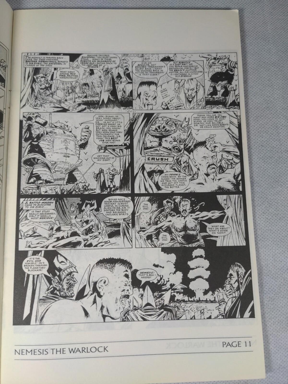 Nemesis The Warlock #4 Fleetway Quality Comics Alien Terror Mils & O'Neil - Retrorama UK