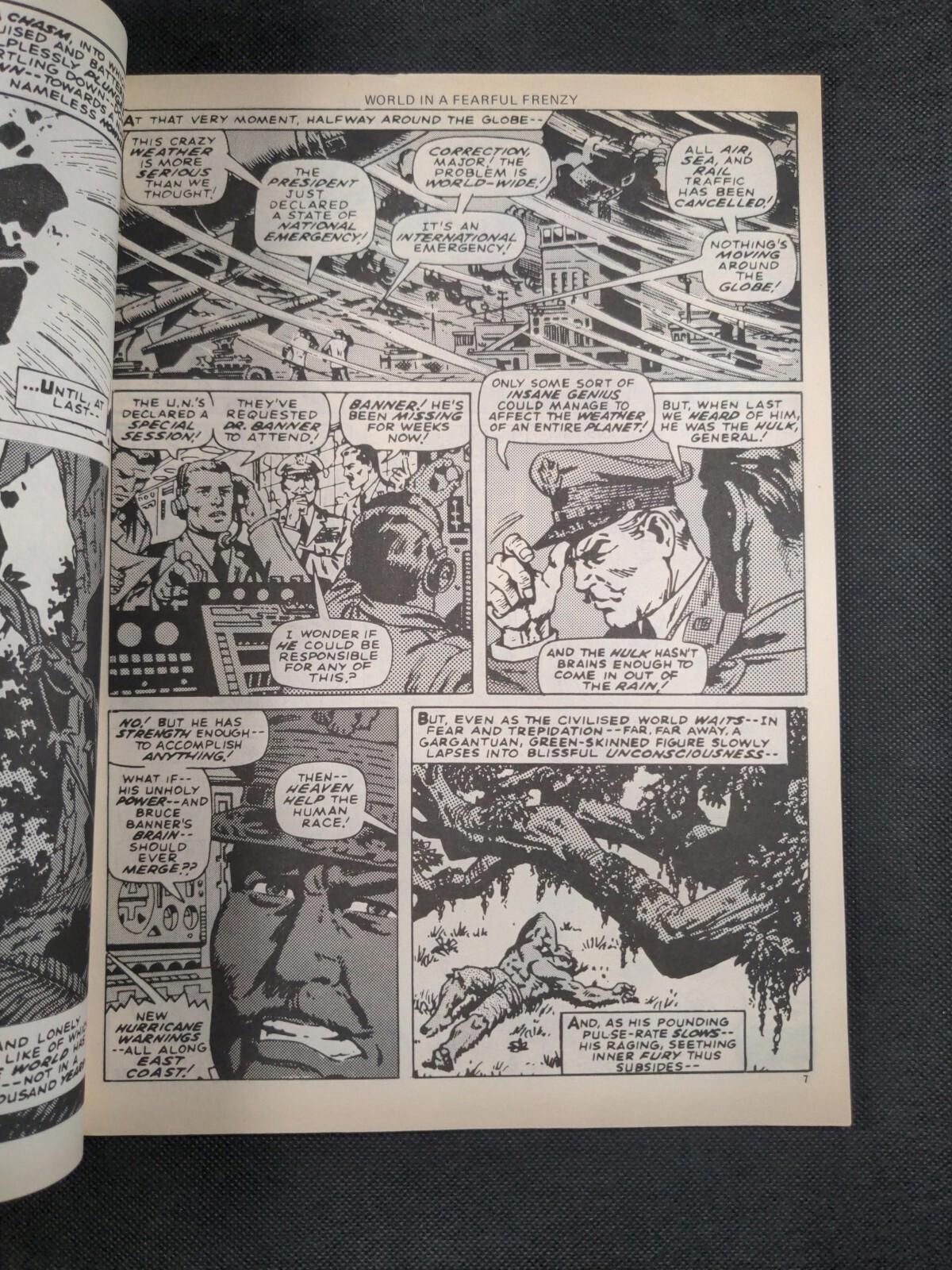 Mighty World of Marvel Issue No 61 December 1973 Marvel UK - Vintage Comic