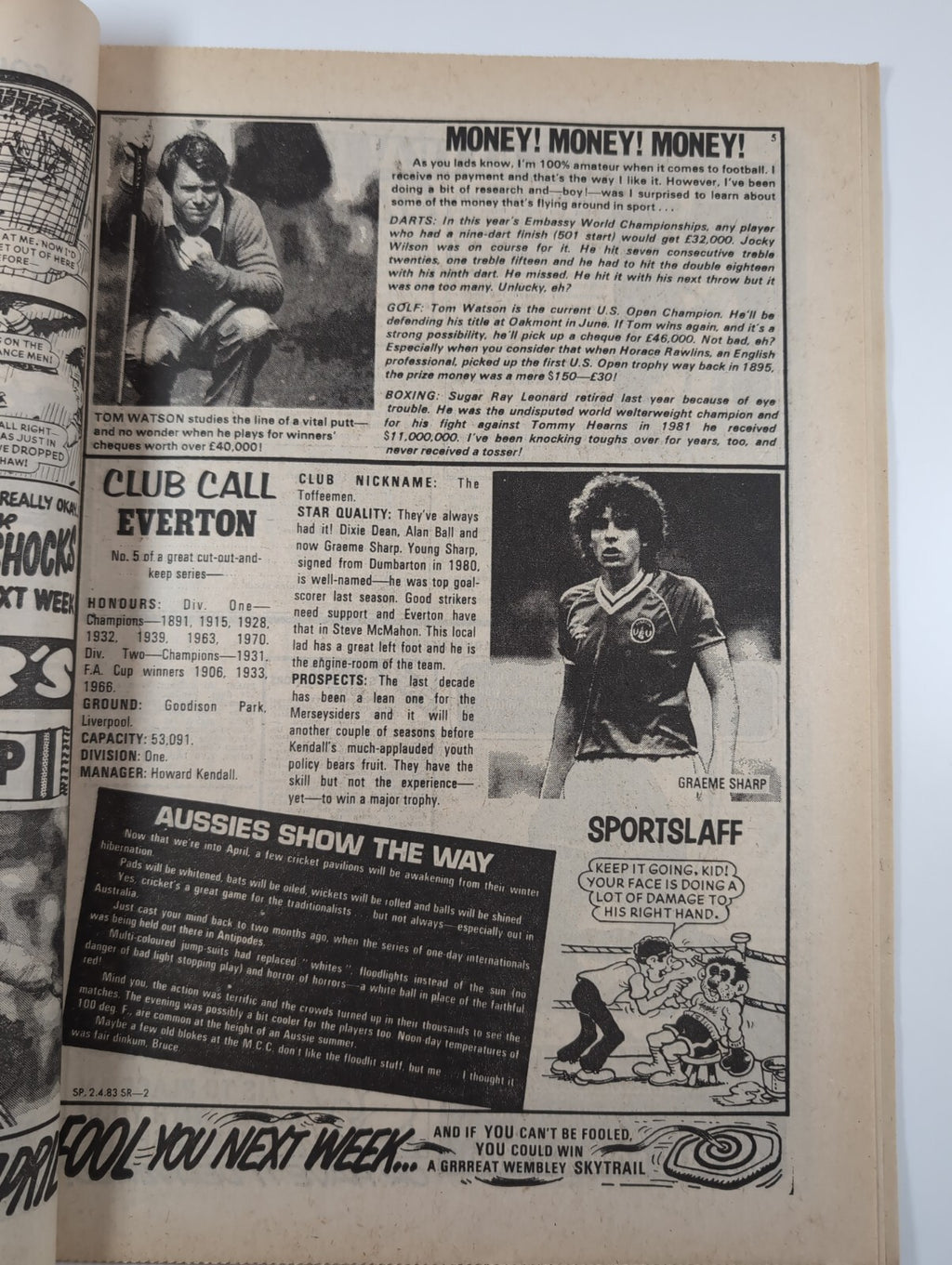 Spike Comic Issue No.11 April 2nd 1983 D.C Thomson Vintage Retro Comic