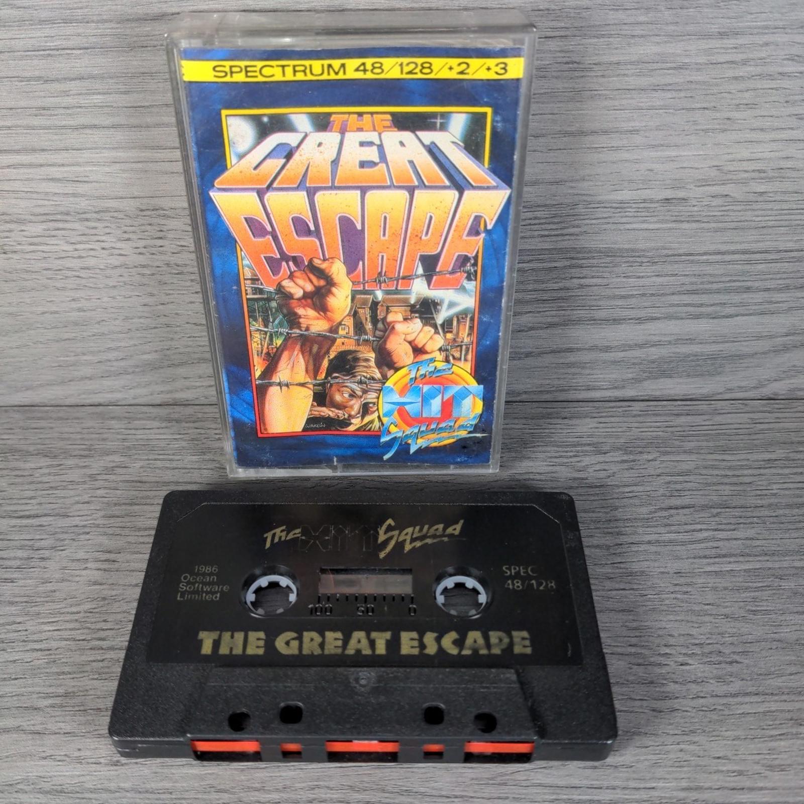 The Great Escape ZX Spectrum 48/128K Game Cassette Tested & Working