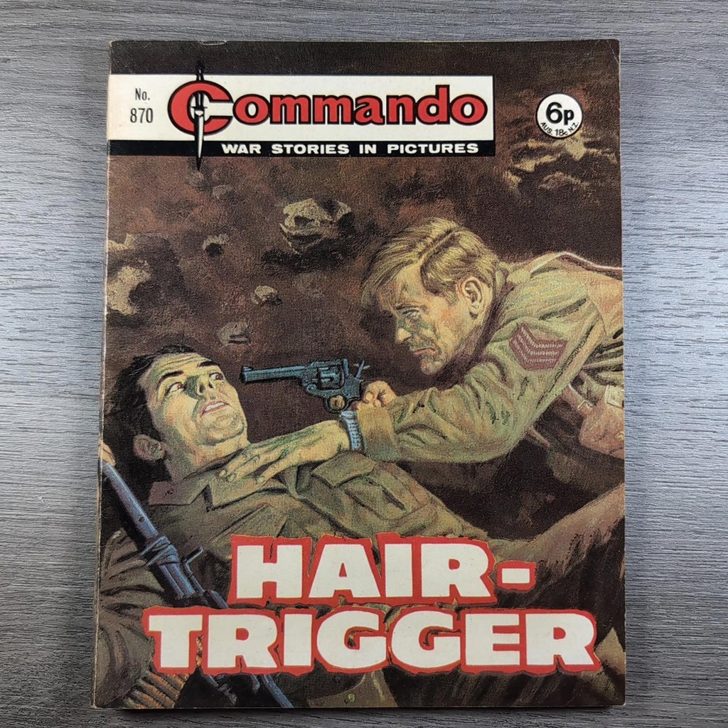 Commando Comic Issue Number 870 Hair Trigger