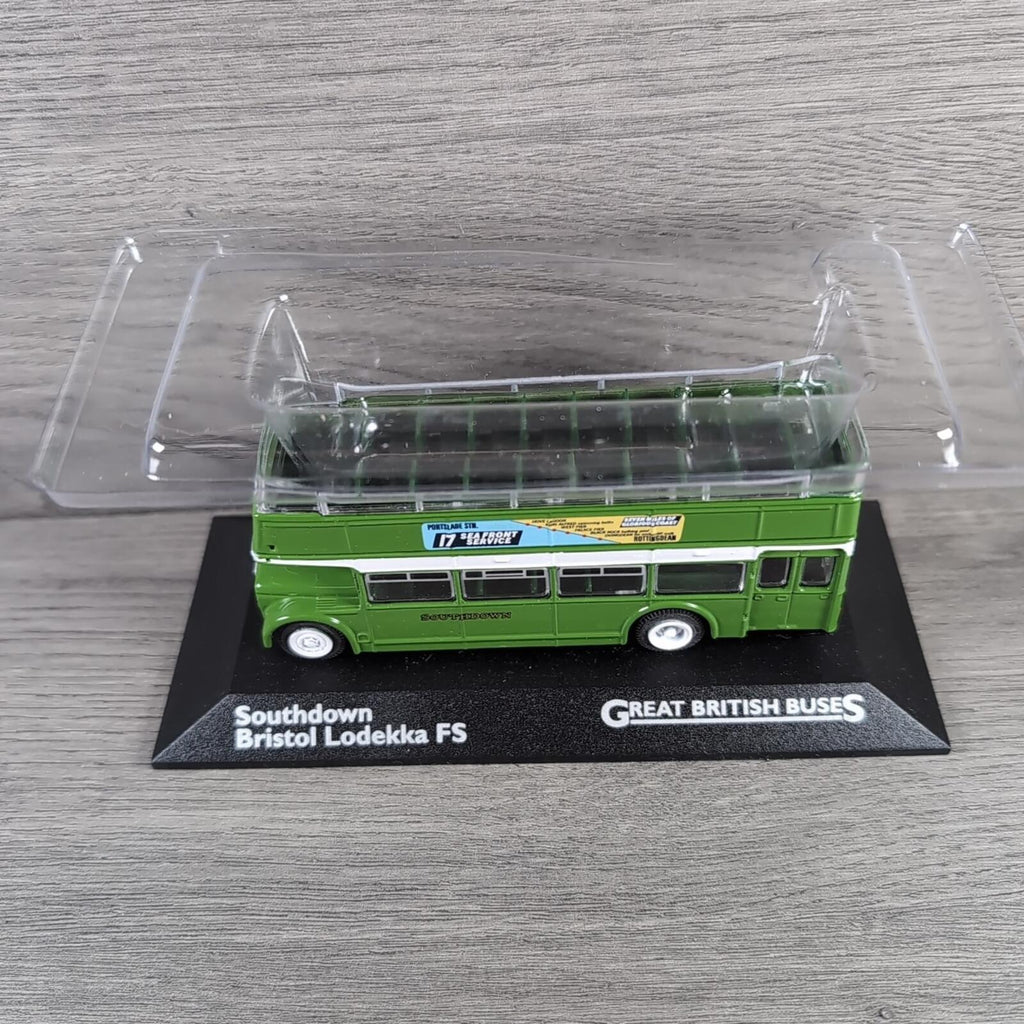 Great British Buses Southdown Bristol Lodekka FS 1:76 Scale Atlas Diecast Model