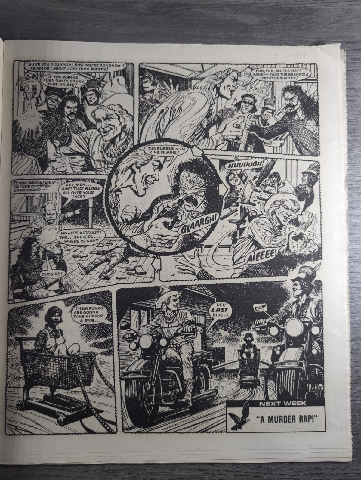 Eagle Comic Issue No. 205 22nd Feb 1988 Vintage Retro UK Comic