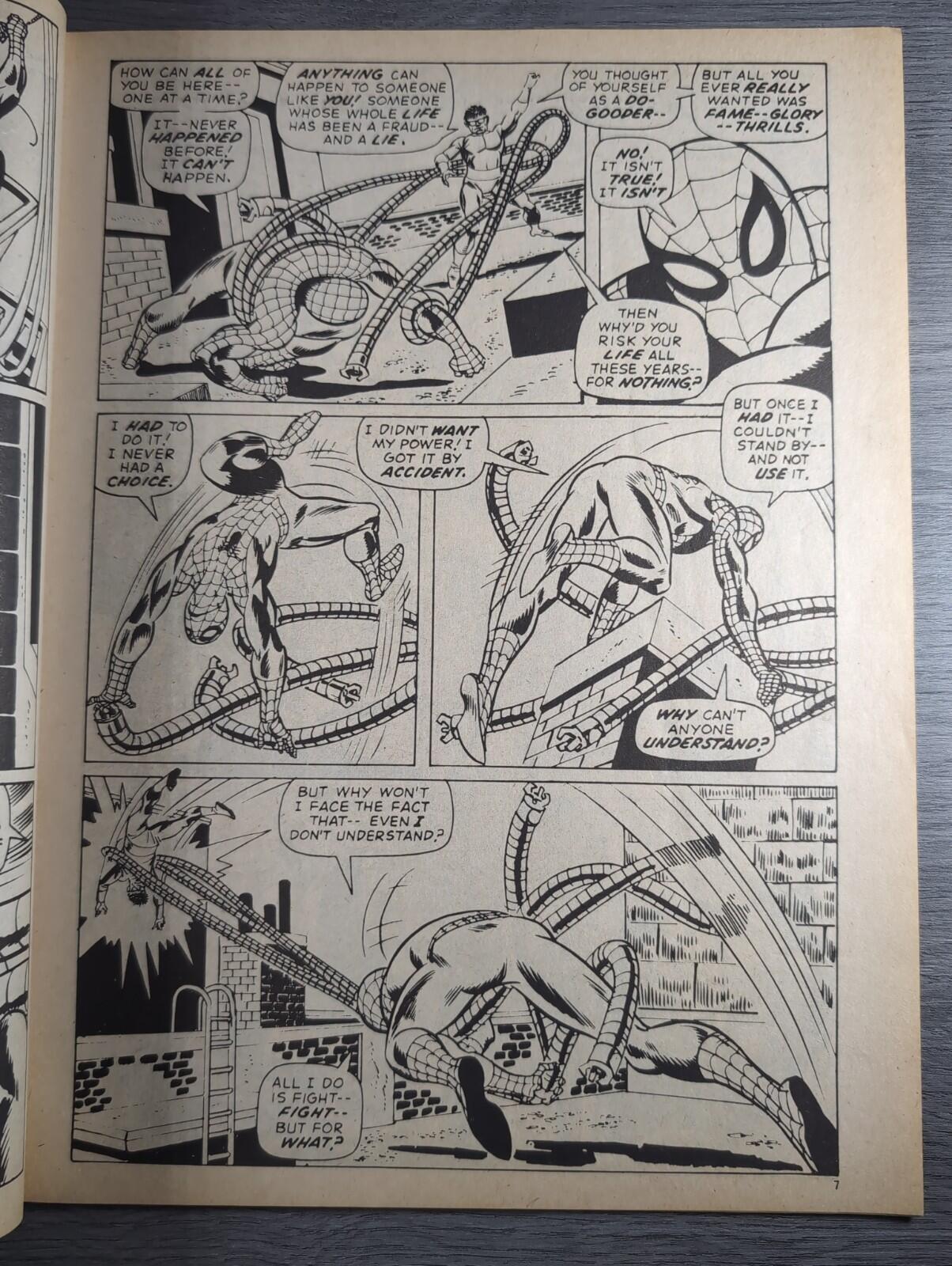 Spider-Man Comics Weekly No 138 Marvel Comics UK 4th October 1975 Vintage Comic