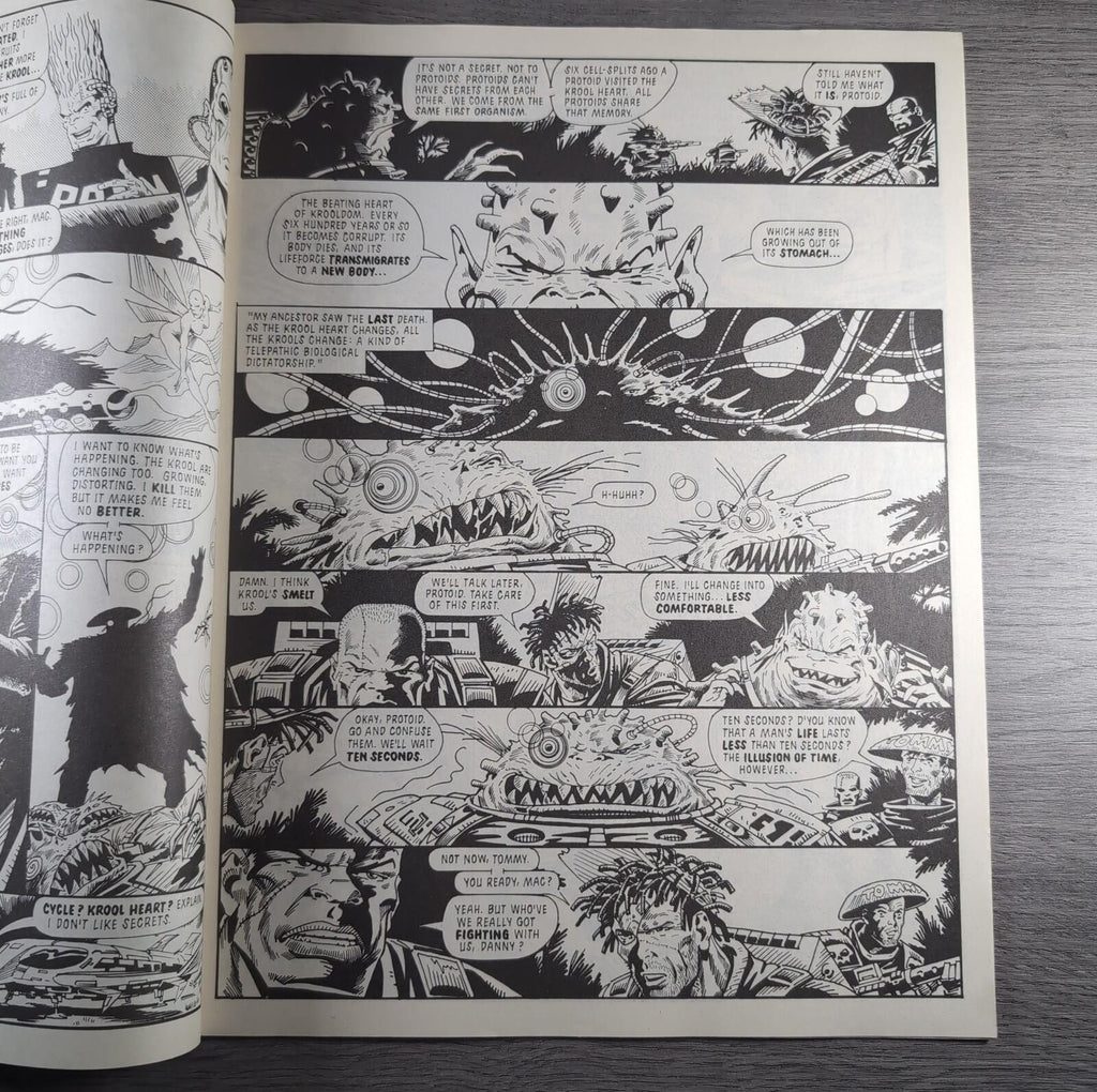 2000AD Prog 551 Featuring Judge Dredd 5th December 1987 Vintage Comic