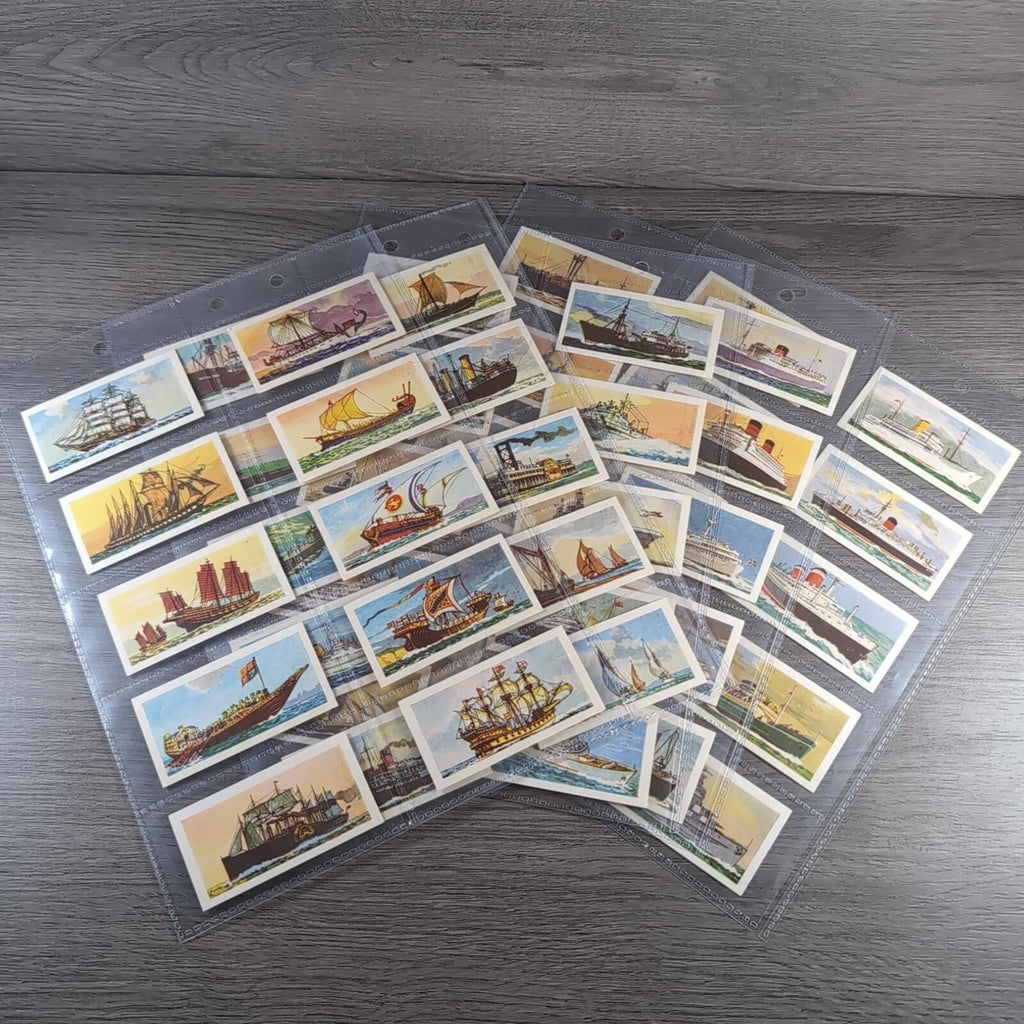 Ships Through the Ages 1963 C.S Ltd 2nd Series Complete Full Set of 50 Cards