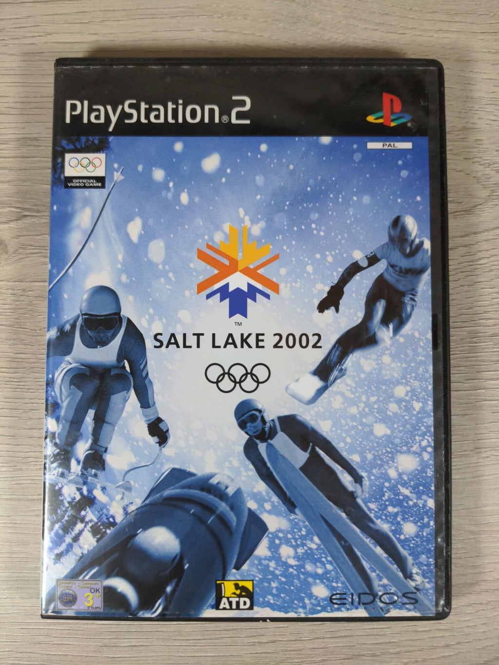 Salt Lake 2002 Playstation 2 PS2 Game + Manual Tested & Working