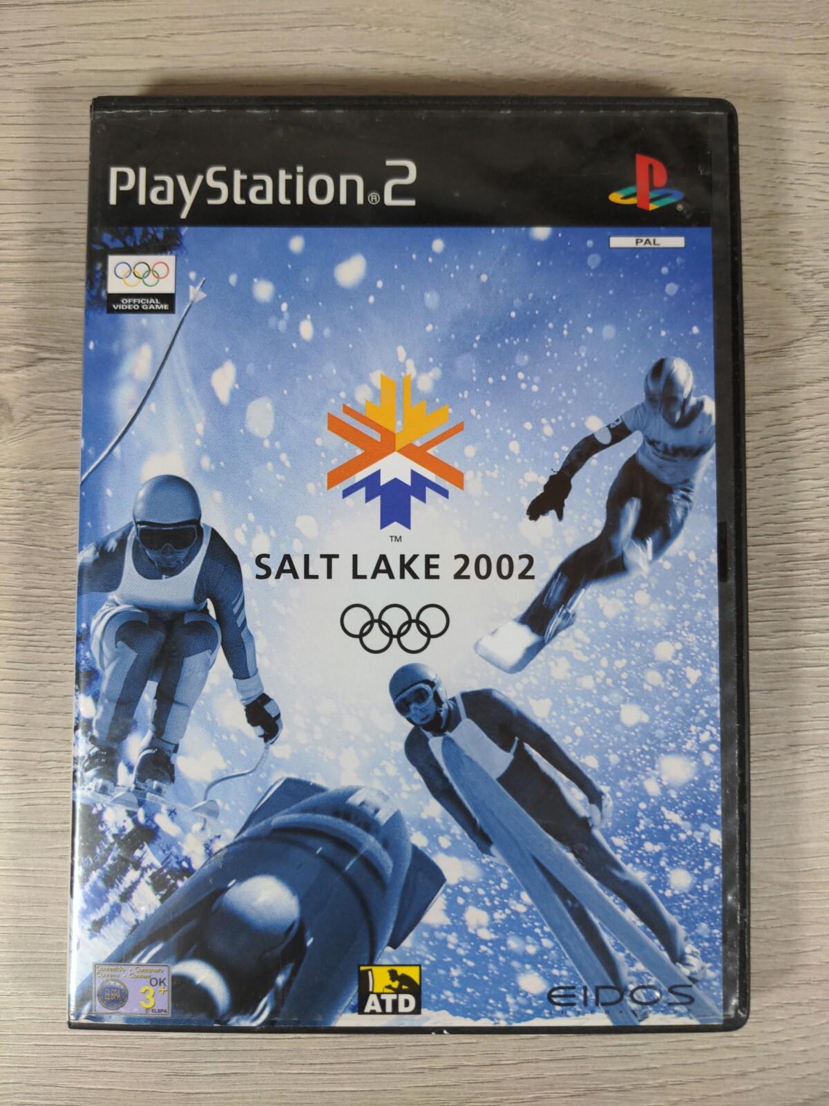 Salt Lake 2002 Playstation 2 PS2 Game + Manual Tested & Working