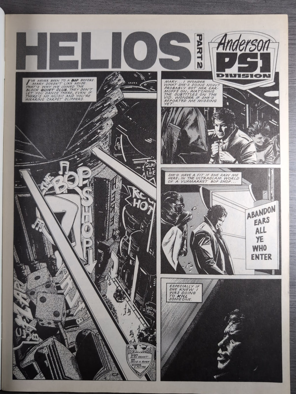 2000AD Prog 615 Featuring Judge Dread Comic 25th Feb 1989 Vintage Retro Comic