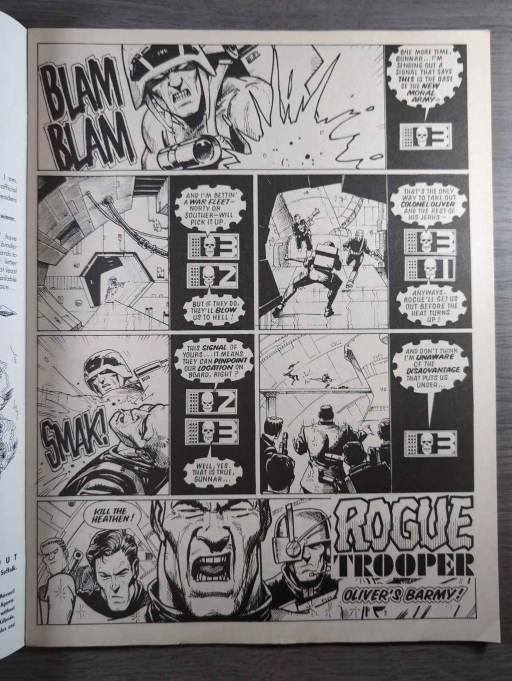 2000AD Prog 602 Featuring Judge Dread Comic 26th Nov 1988 Vintage Retro Comic
