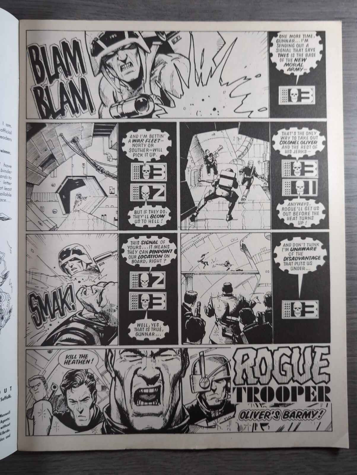 2000AD Prog 602 Featuring Judge Dread Comic 26th Nov 1988 Vintage Retro Comic