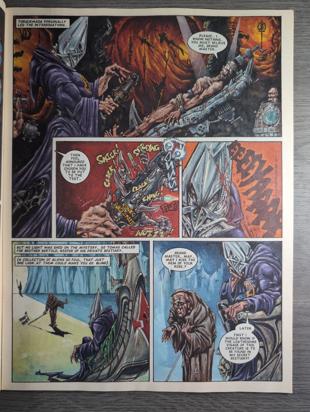 2000AD Prog 824 Featuring Judge Dredd Comic 27th Feb 1993 Vintage Retro Comic