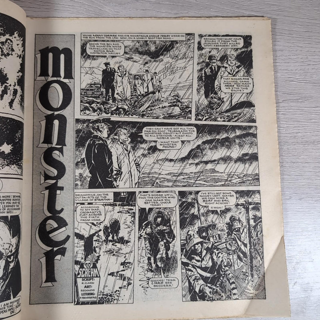 Scream! Comic Issue Number 15 39th June 1984