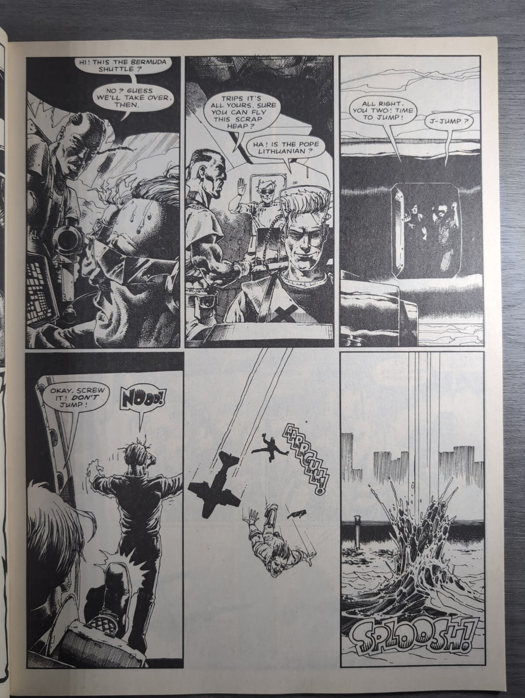 2000AD Prog 684 Featuring Judge Dredd Comic 23rd June 1990 Vintage Retro Comic