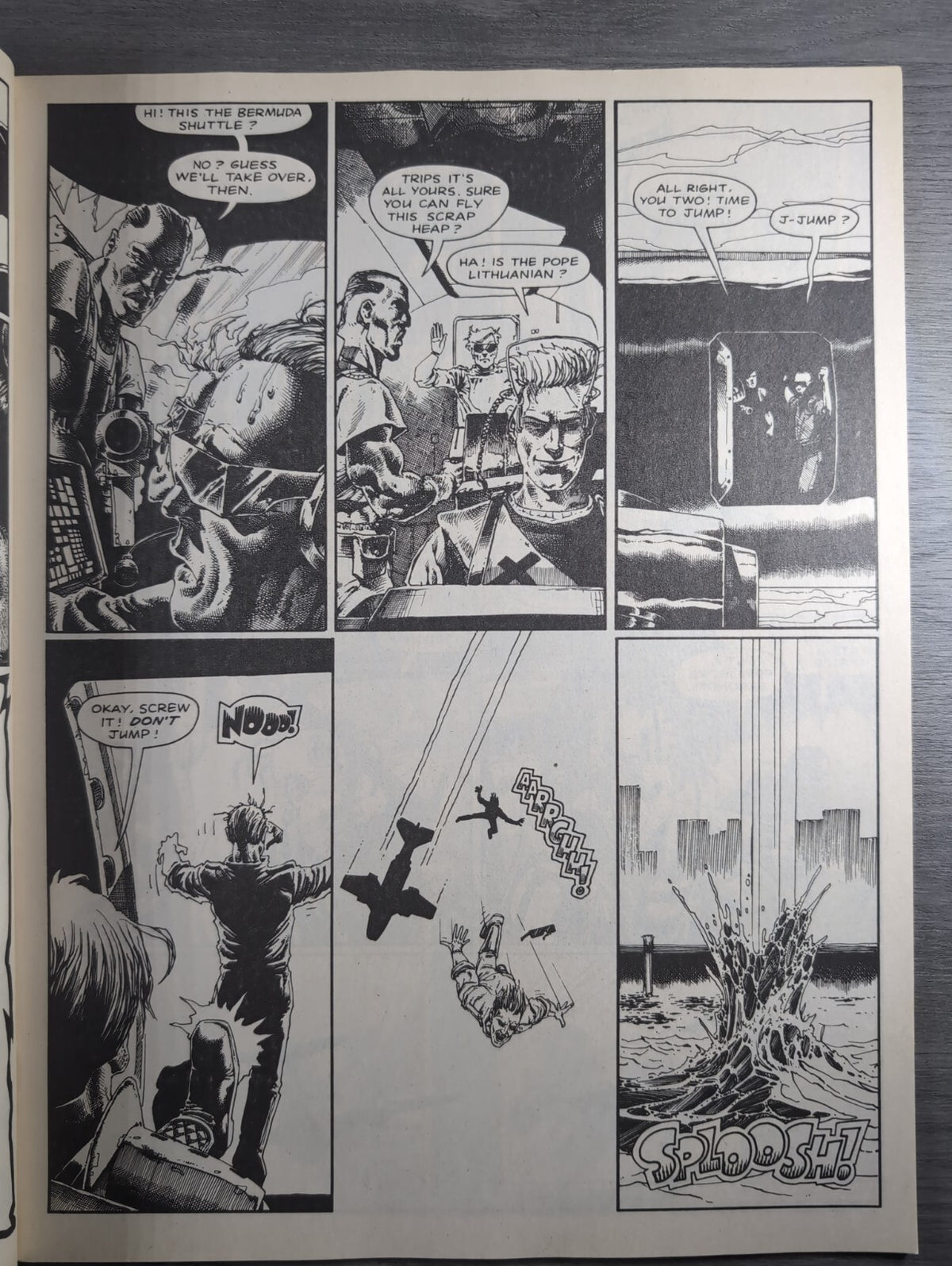 2000AD Prog 684 Featuring Judge Dredd Comic 23rd June 1990 Vintage Retro Comic