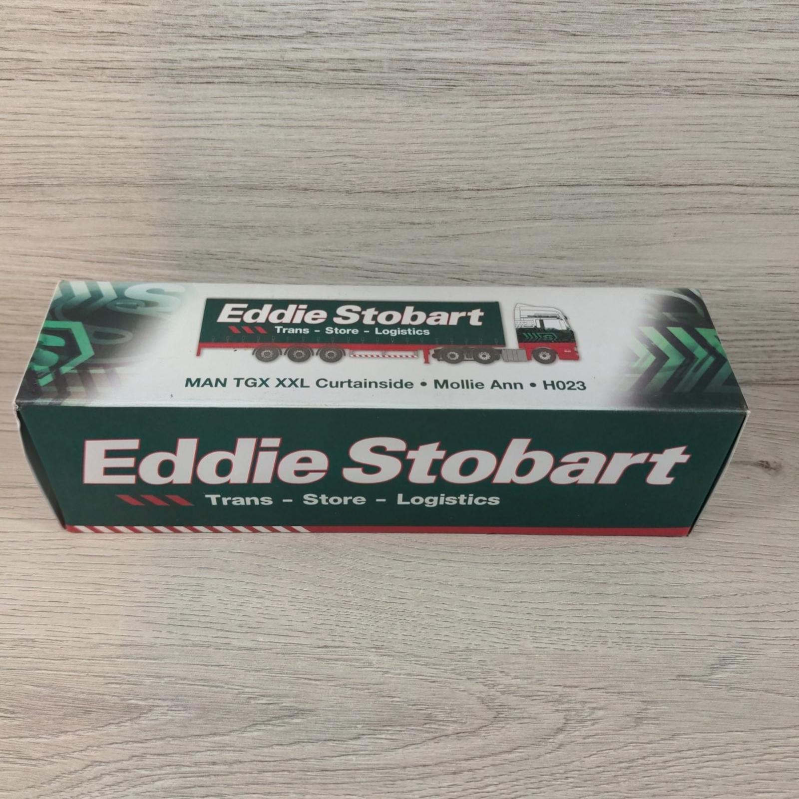 Atlas Editions Eddie Stobart Man TGX XXL Curtainside Mollie Ann H023 1:76 Scale