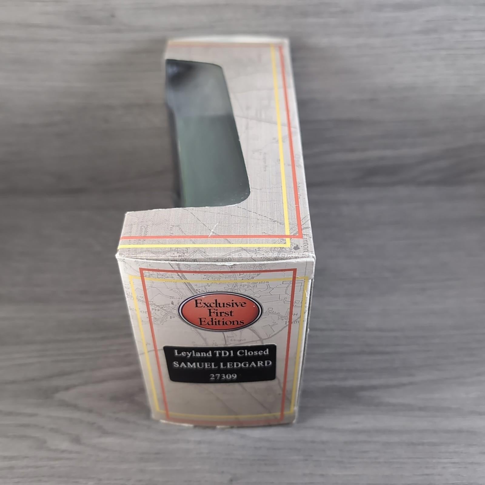 Exclusive First Editions EFE 27309 Leyland TD1 Closed Diecast Model 1:76 Scale