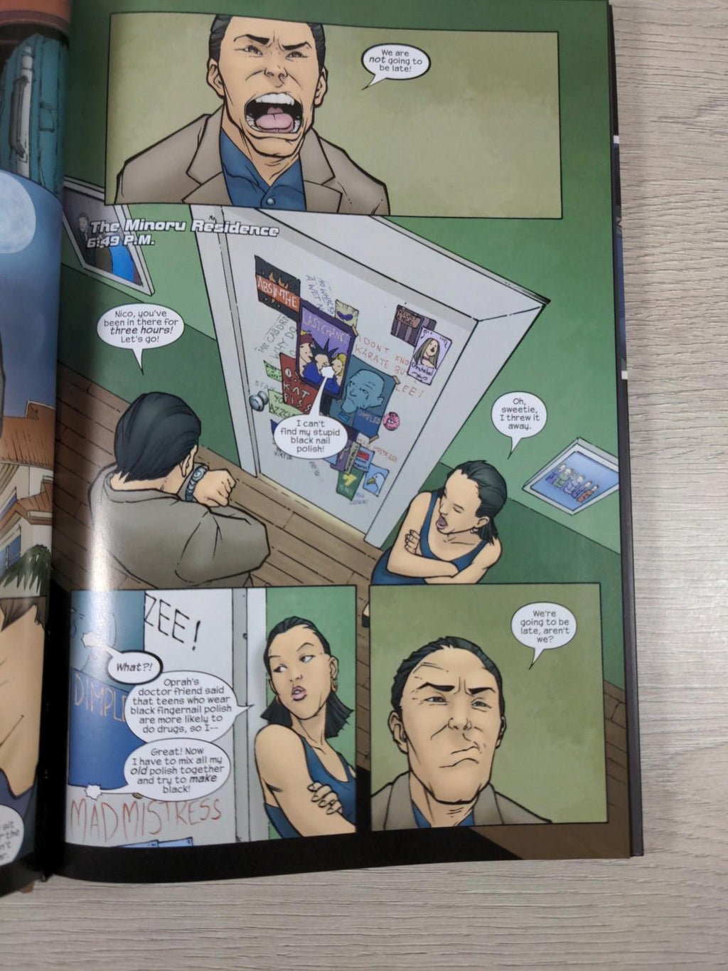 Marvel Comics Select Edition Runaways Pride & Joy Hardcover Graphic Novel
