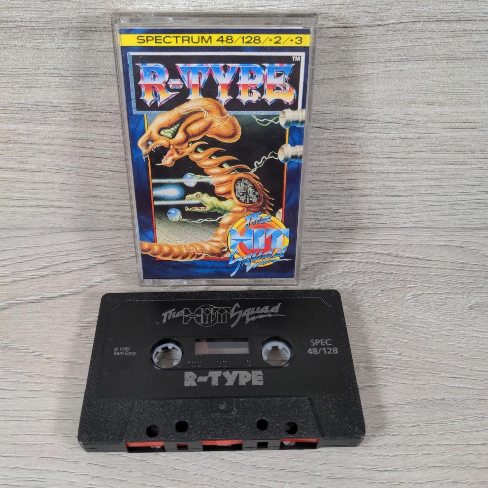 R-Type ZX Spectrum 48/128K  Game Cassette The Hit Squad Tested & Working