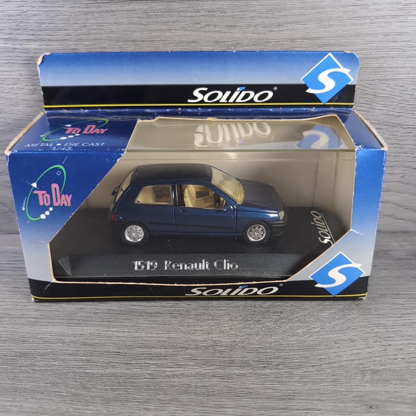 Solido 1519 Renault Clio 1:43 Scale Diecast Model Car