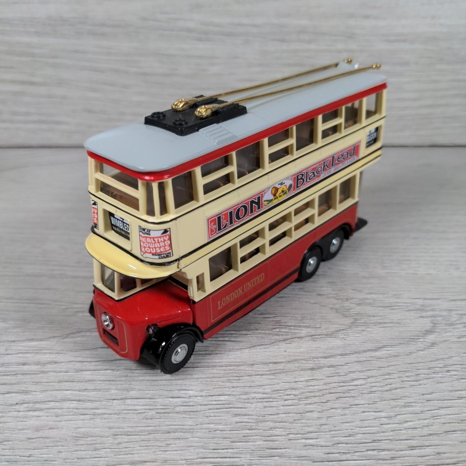 Matchbox Collectables 1913 Diddler Trolley Bus Diecast Model YET01M 1995 Vintage