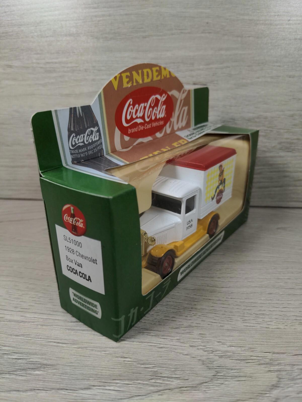 Lledo Coca Cola 1928 Chevrolet Box Van SL51000 Diecast  Model Van - Retrorama UK