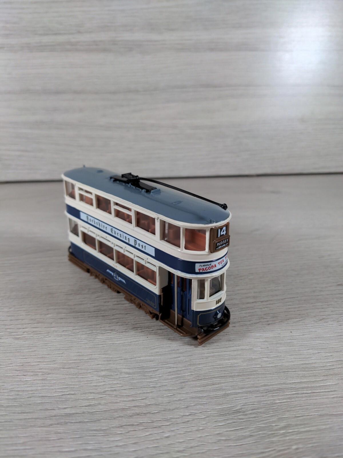 Exclusive First Editions Leeds Tramcar Evening Post 14303 1:76 Diecast Model