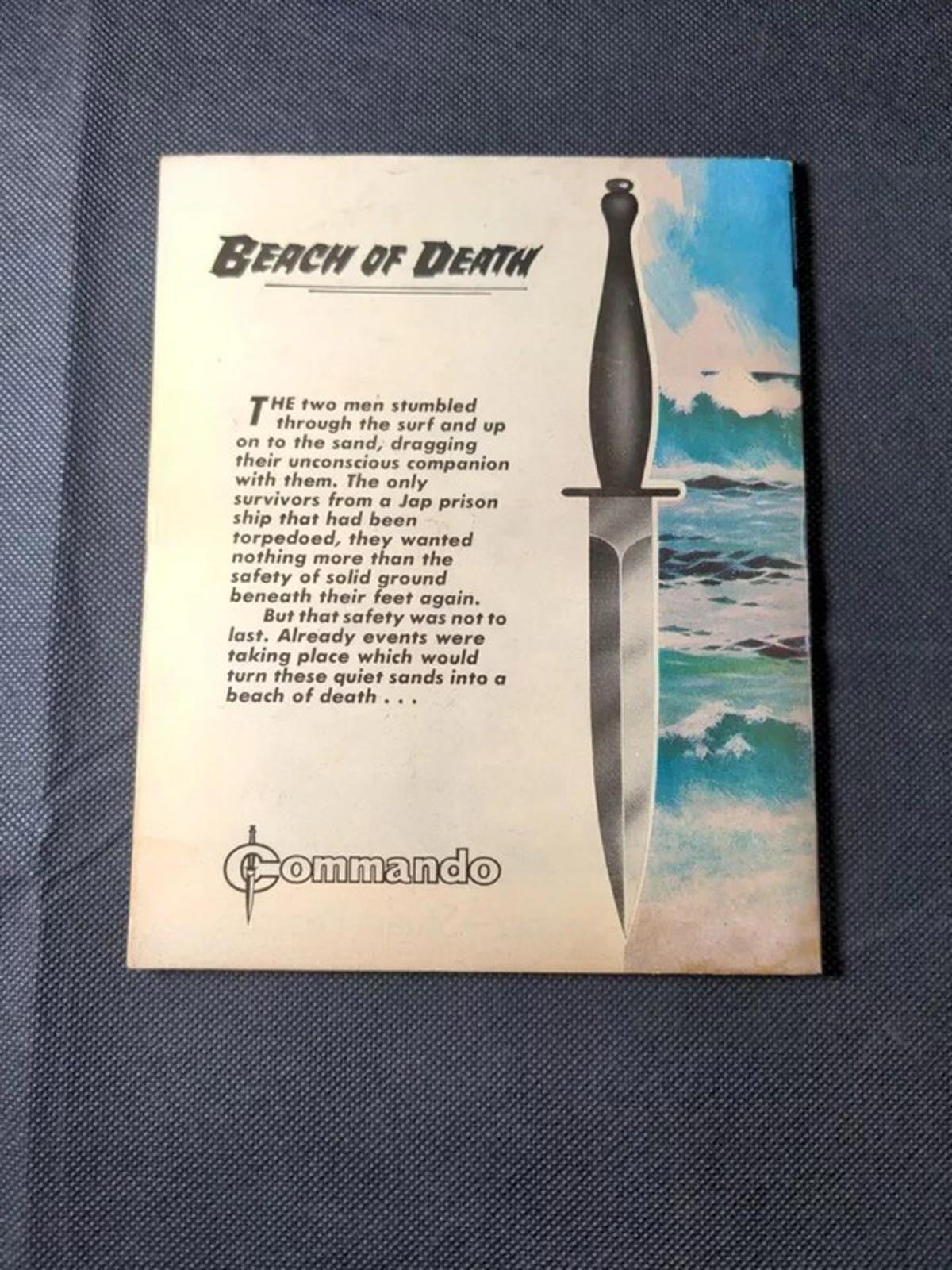 Commando Comic Issue Number 1062 Beach Of Death - Retrorama UK