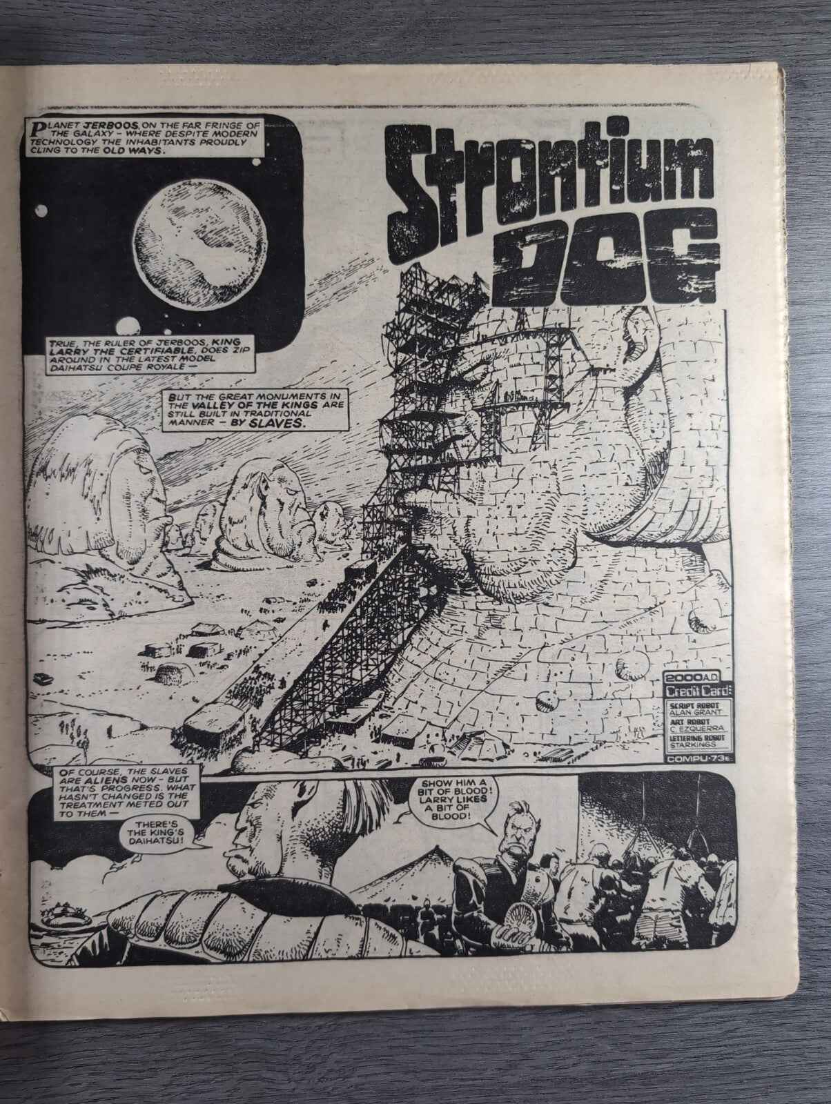 2000AD Prog 429 Featuring Judge Dread Comic 3rd Aug 1985 Vintage Retro Comic