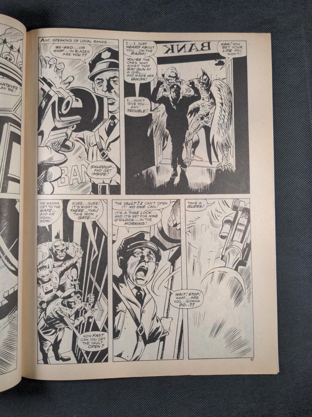 Mighty World of Marvel Issue No 141 June 1975 Marvel UK Vintage Comic