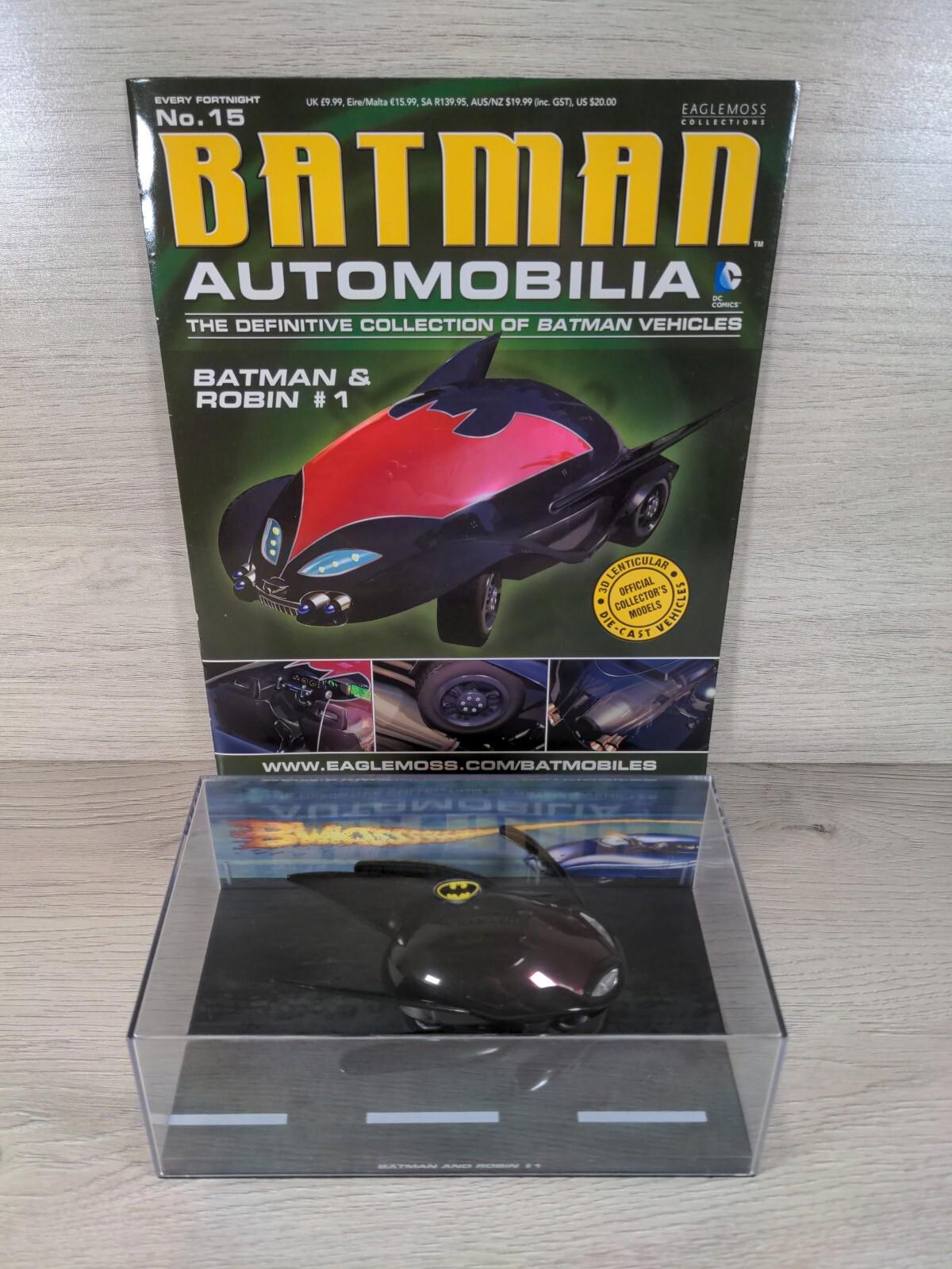 Eaglemoss Batman Automobilia Issue No 15 Batman & Robin #1  DC Comics