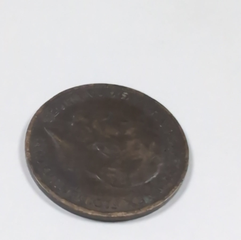 1918 King George V Farthing Coin Good Condition Vintage UK Coin