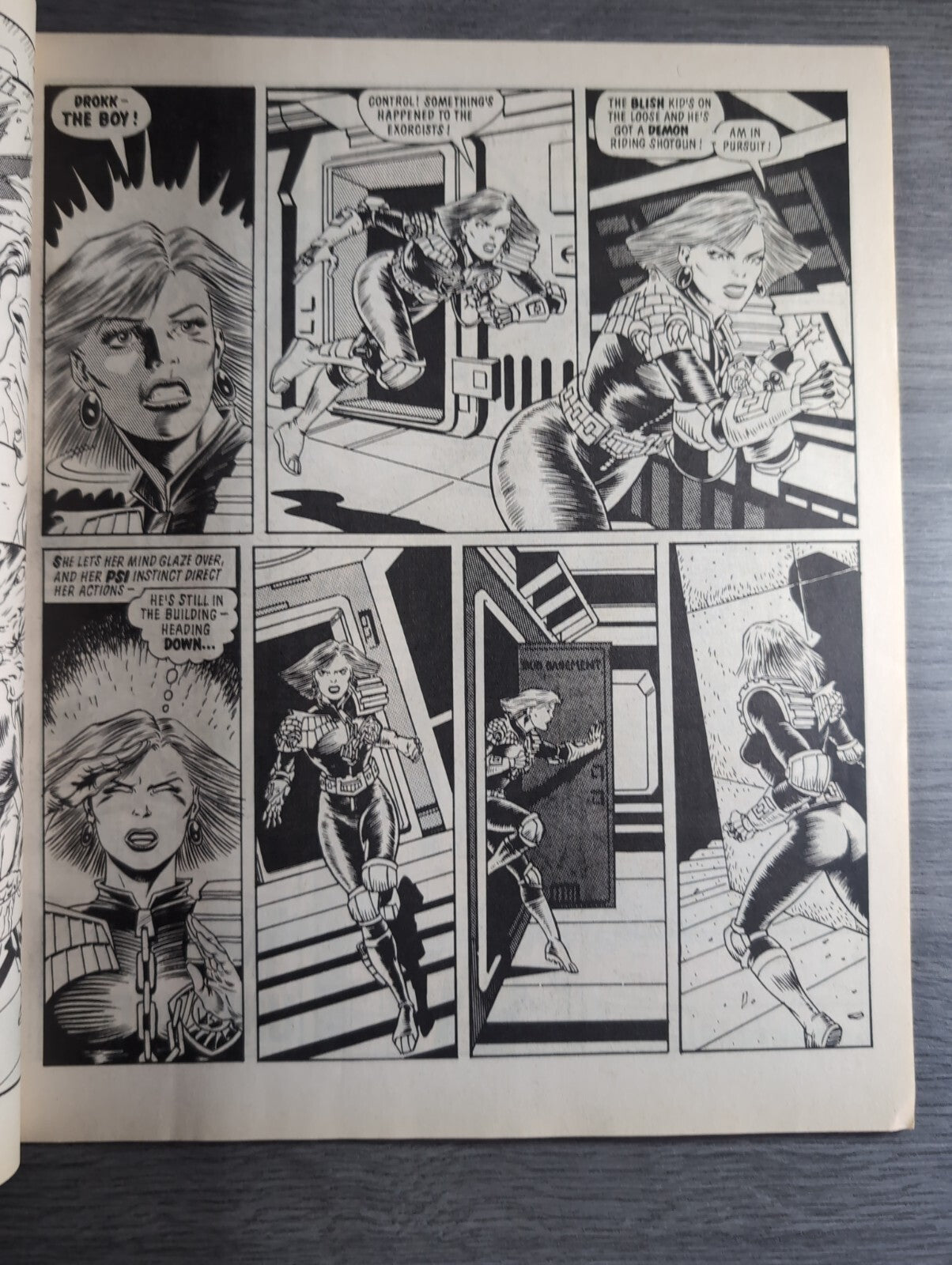 2000AD Prog 470 Featuring Judge Dread Comic 17th May 1986 Vintage Retro Comic