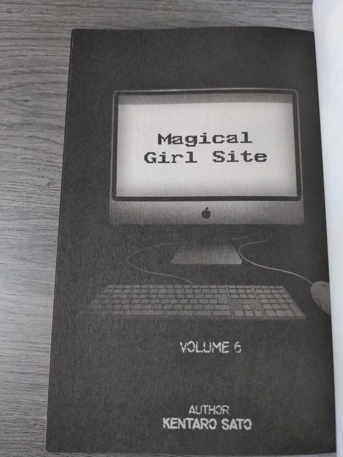 Magical Girl Site Vol. 6 by Kentaro Sato  Manga Graphic Novel Paperback 2018