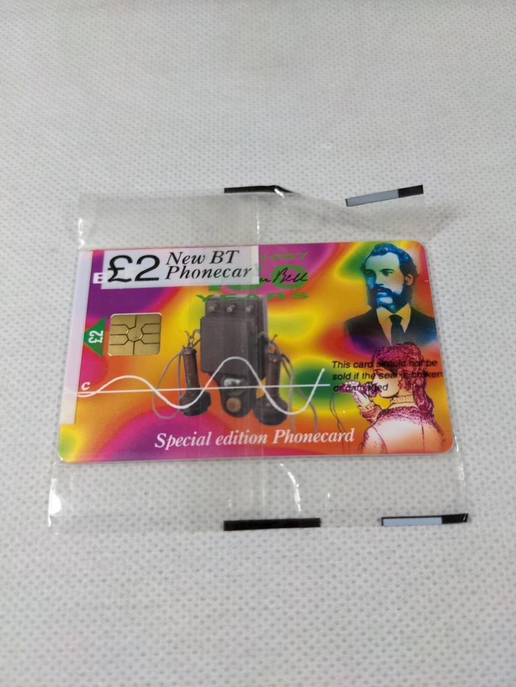 BT Phone Card  Special Edition Unused Vintage £2 Chip Phonecard Unopened Sealed - Retrorama UK