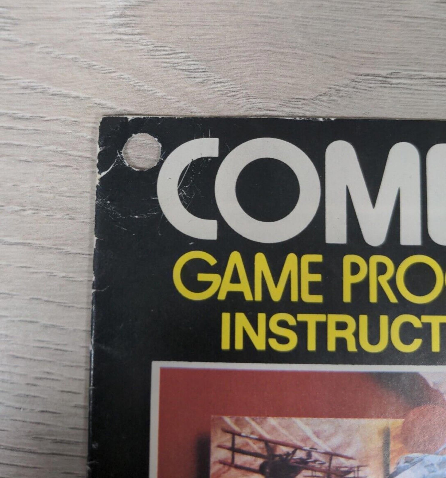 Atari 2600 Combat Cartridge & Manual Vintage Video Game Tested & Working